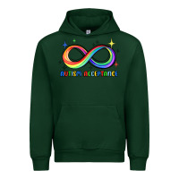 Foreset Green autism acceptance Urban Hoodie - JahusDesignShop