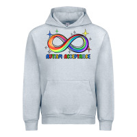 Heather Grey autism acceptance Urban Hoodie - JahusDesignShop