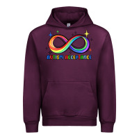 Mauve Wine autism acceptance Urban Hoodie - JahusDesignShop