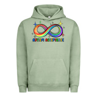 Pigment Oil Green autism acceptance Urban Hoodie - JahusDesignShop