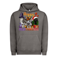 Pigment Tornado Happy Hallothanksmas Cats Urban Hoodie - BundleAndBundleShop