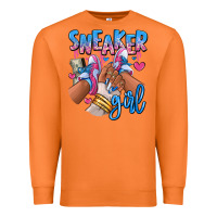 Carrot Sneaker girl afro woman Premium Sweatshirt - RanaPortraitStore