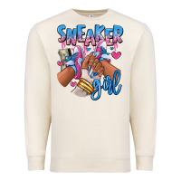 Sandshell Sneaker girl afro woman Premium Sweatshirt - RanaPortraitStore