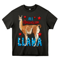 Asphalt All American Lama Heavy Core Tee - LillyAllenDesigns