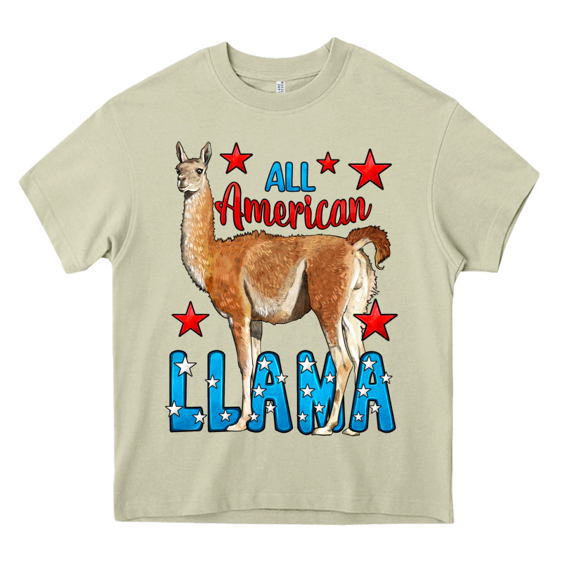 All American Lama Heavy Core Tee by LillyAllenDesigns | Teevron