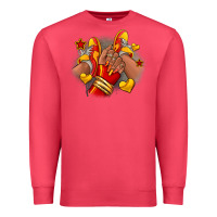 Cardinal Softball afro girl sneakers Premium Sweatshirt - RanaPortraitStore