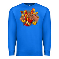 True Royal Softball afro girl sneakers Premium Sweatshirt - RanaPortraitStore