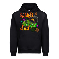 Black gamer dad Urban Hoodie - AdoDesignShop