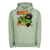 Pigment Oil Green gamer dad Urban Hoodie - AdoDesignShop
