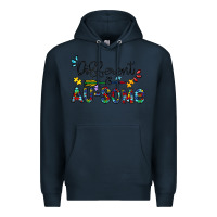 Navy different au some Premium Hoodie - CowhideDigitalArt