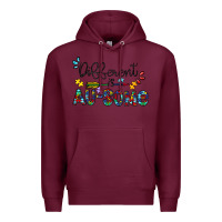 Burgundy different au some Premium Hoodie - CowhideDigitalArt