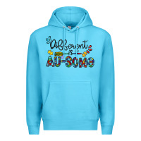 Ocean Blue different au some Premium Hoodie - CowhideDigitalArt