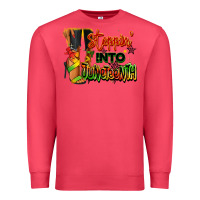 Cardinal Steppin' into Juneteenth black fashion girl Premium Sweatshirt - RanaPortraitStore