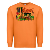 Carrot Steppin' into Juneteenth black fashion girl Premium Sweatshirt - RanaPortraitStore