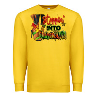 Lemon Steppin' into Juneteenth black fashion girl Premium Sweatshirt - RanaPortraitStore