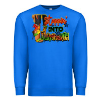 True Royal Steppin' into Juneteenth black fashion girl Premium Sweatshirt - RanaPortraitStore