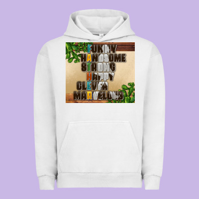 Fathers Day Urban Hoodie Designed By Adodesignshop