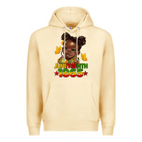 Pina Colada juneteenth 1865 afro girl Premium Hoodie - HRA Design Shop