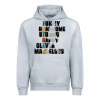Heather Grey father words Urban Hoodie - AdoDesignShop