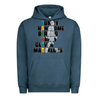 Pigment Midnight Navy father words Urban Hoodie - AdoDesignShop