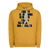 Pigment Peanut Butter father words Urban Hoodie - AdoDesignShop