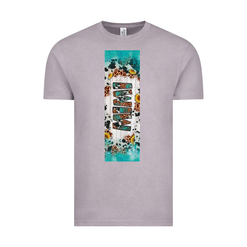 Mimi Sunflower Cowhide Leopard  Pen Wrap Vintage Tee by Artiststas | Teevron