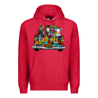 Cardinal farm life truck autism Premium Hoodie - CowhideDigitalArt
