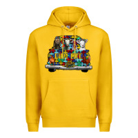 Lemon farm life truck autism Premium Hoodie - CowhideDigitalArt
