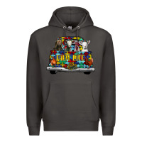 Smoke farm life truck autism Premium Hoodie - CowhideDigitalArt