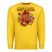Lemon Softball life afro girl sneakers Premium Sweatshirt - RanaPortraitStore