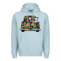 Blue Mist farm life truck autism Premium Hoodie - CowhideDigitalArt