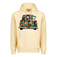 Pina Colada farm life truck autism Premium Hoodie - CowhideDigitalArt