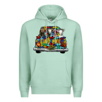 Seafoam farm life truck autism Premium Hoodie - CowhideDigitalArt