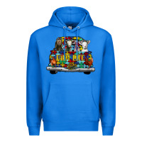 True Royal farm life truck autism Premium Hoodie - CowhideDigitalArt