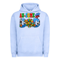 Pigment Grape Ice ausome autism dad Urban Hoodie - AdoDesignShop