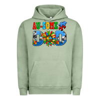 Pigment Oil Green ausome autism dad Urban Hoodie - AdoDesignShop