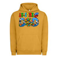 Pigment Peanut Butter ausome autism dad Urban Hoodie - AdoDesignShop