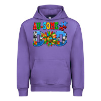 Tulip ausome autism dad Urban Hoodie - AdoDesignShop