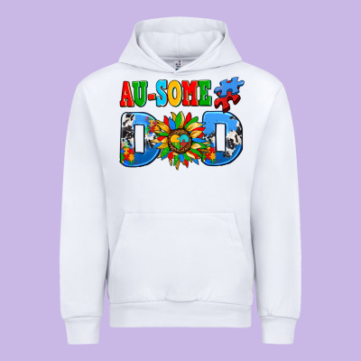 Ausome Autism Dad Urban Hoodie Designed By Adodesignshop