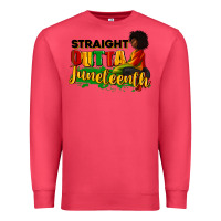 Cardinal Straight outta Juneteenth Premium Sweatshirt - RanaPortraitStore