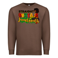 Chestnut Straight outta Juneteenth Premium Sweatshirt - RanaPortraitStore