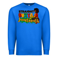 True Royal Straight outta Juneteenth Premium Sweatshirt - RanaPortraitStore