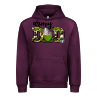 Mauve Wine army dad Urban Hoodie - AdoDesignShop