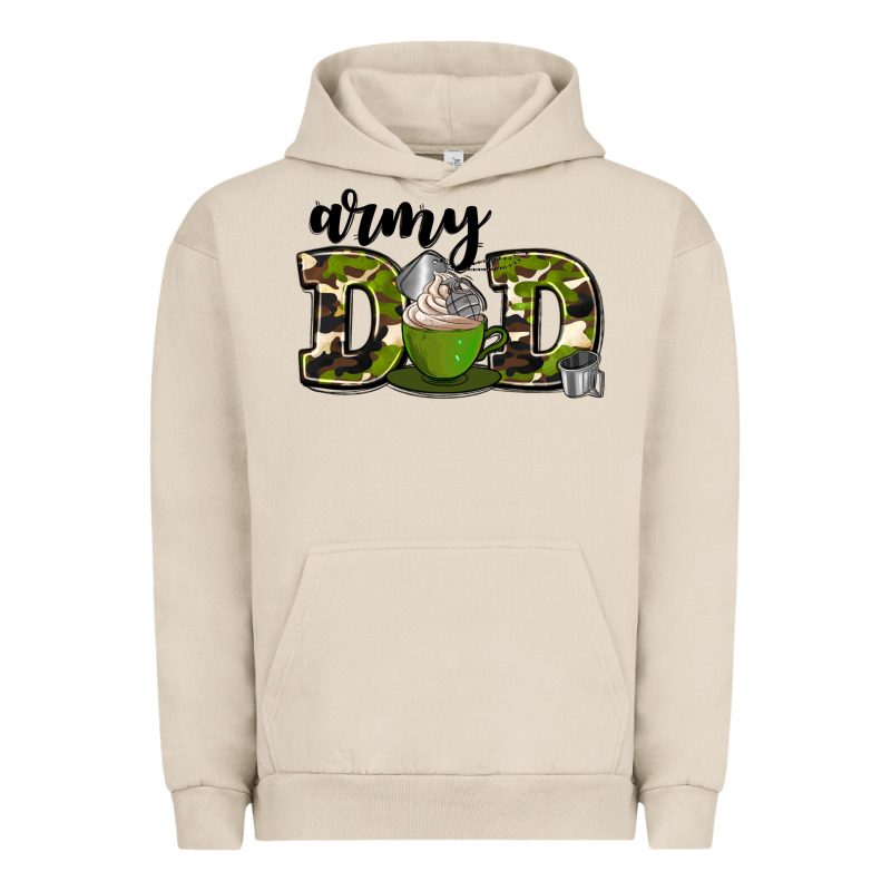 Army Dad Urban Hoodie by AdoDesignShop | Teevron
