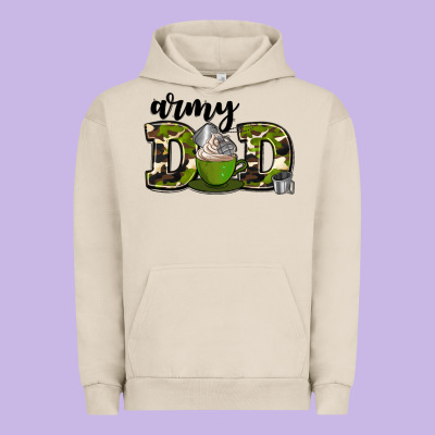 Army Dad Urban Hoodie Designed By Adodesignshop