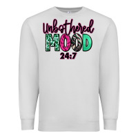 Dove Grey Unbothered mood 24:7 Premium Sweatshirt - RanaPortraitStore