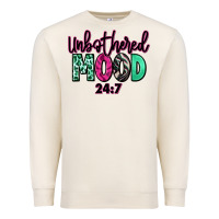 Sandshell Unbothered mood 24:7 Premium Sweatshirt - RanaPortraitStore