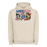 Pigment French Oak American dad Urban Hoodie - AdoDesignShop