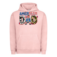 Pigment Salmon American dad Urban Hoodie - AdoDesignShop