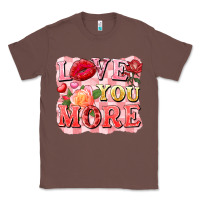 Chestnut love you more Classic Tee - FaDigitalArtStudio